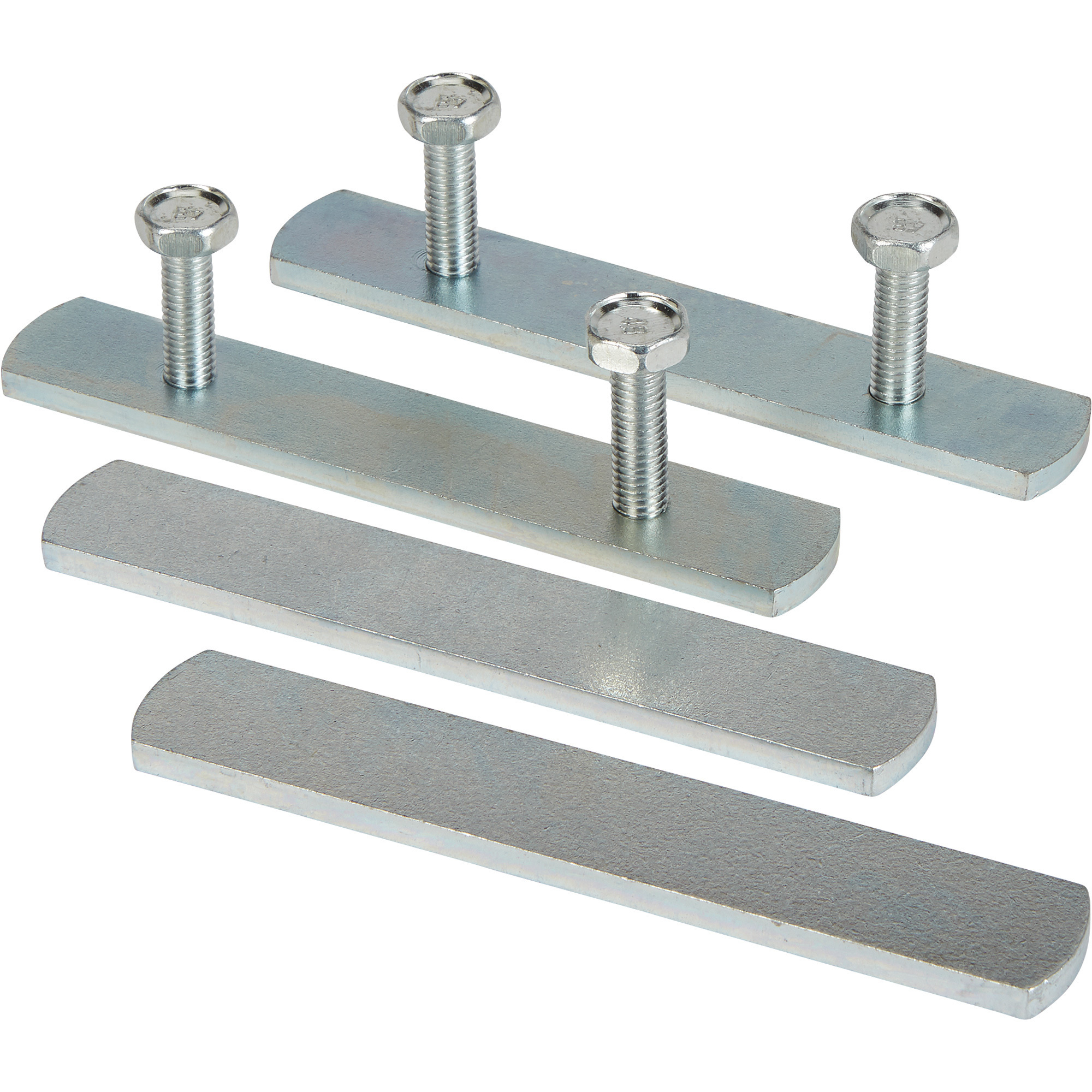 Strongway Sawmill Rail Guide System Steel Connector Kit, Fits Rail 5ft. and 9ft. Guide Systems